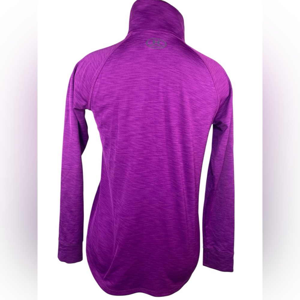 Under Armour Purple Long Sleeve Pullover Jacket Youth XL - Picture 2 of 4